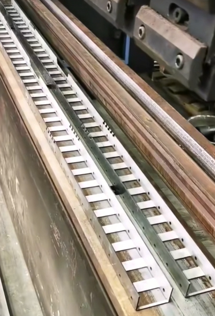 Press brake louver die for ventilation panel forming by Shengpu Tooling