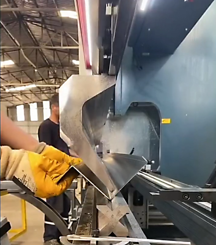 Radius forming tooling for press brake bending by Shengpu Tooling